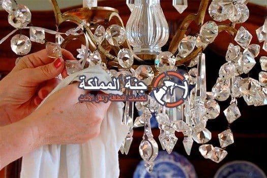 طرق تنظيف النجف الكريستال